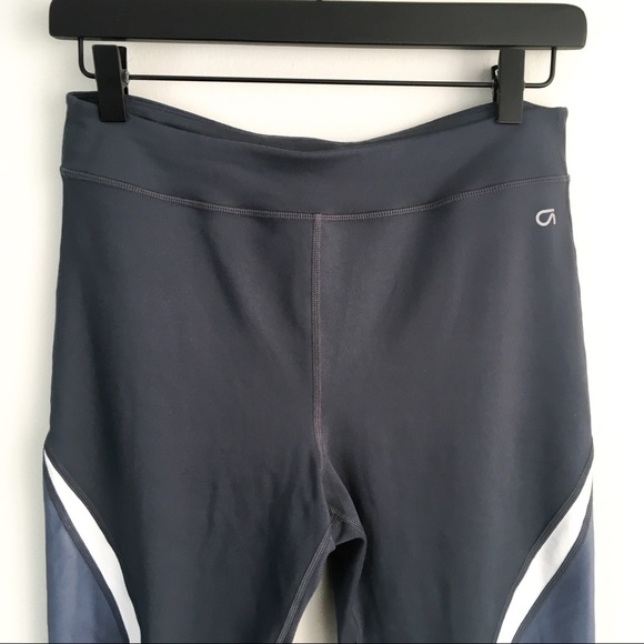 Gap Fit sporty striped blackout workout leggings M - Picture 5 of 6